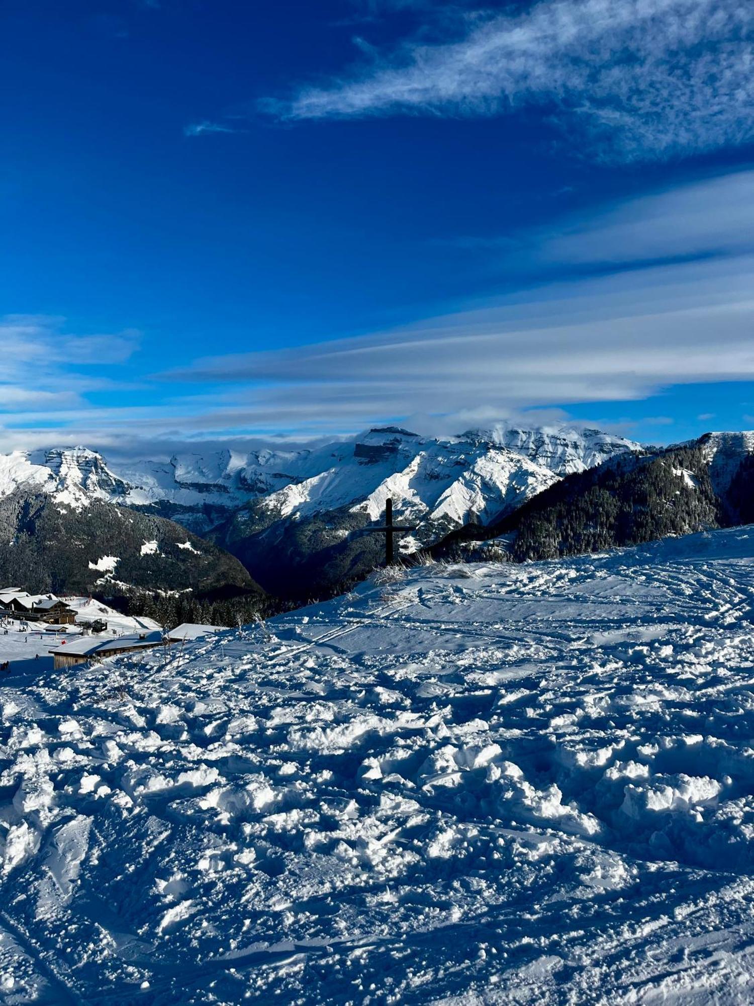 Plein Soleil Modern 3 Bedroom Apartment With Stunning Mountain Views Samoëns Exterior foto